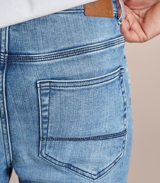 Commons Biker Denim Jogger Pants