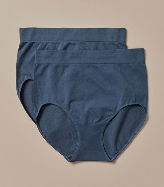 2 Pack Cotton Seamfree Full Briefs 3 of 4