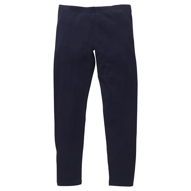 Girls' Navy Full Length Leggings 