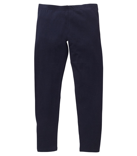 Girls' Navy Full Length Leggings