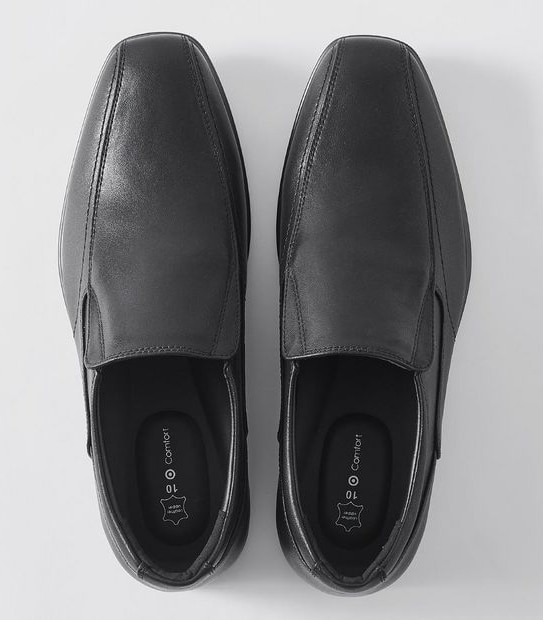 Harry Slip On Shoes - Black