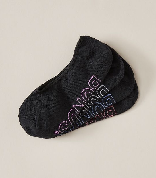 Bonds 4 Pack Lightweight Sneaker Socks - Black