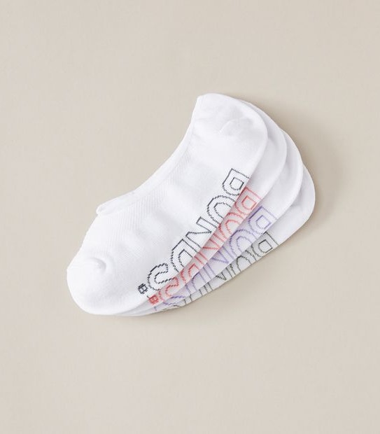 Bonds 4 Pack Lightweight Sneaker Socks - White