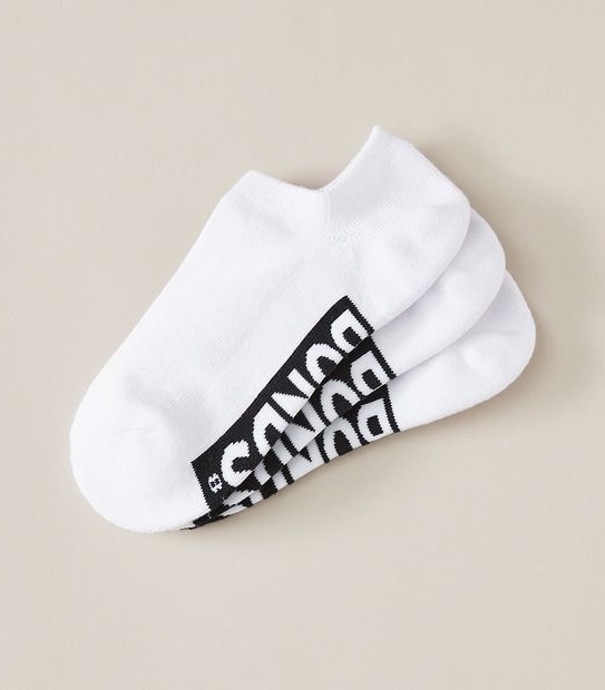 Bonds 3 Pack No Show Socks - White