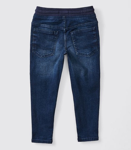 Ribbed Waist Jean