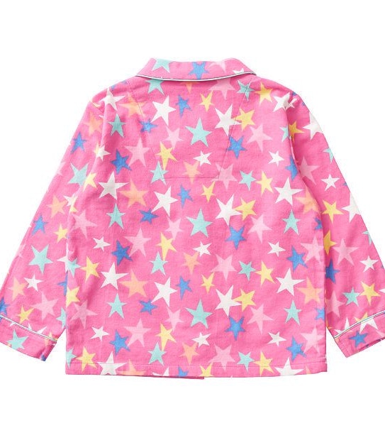 Star Print Flannelette Pyjama Set 3 of 5