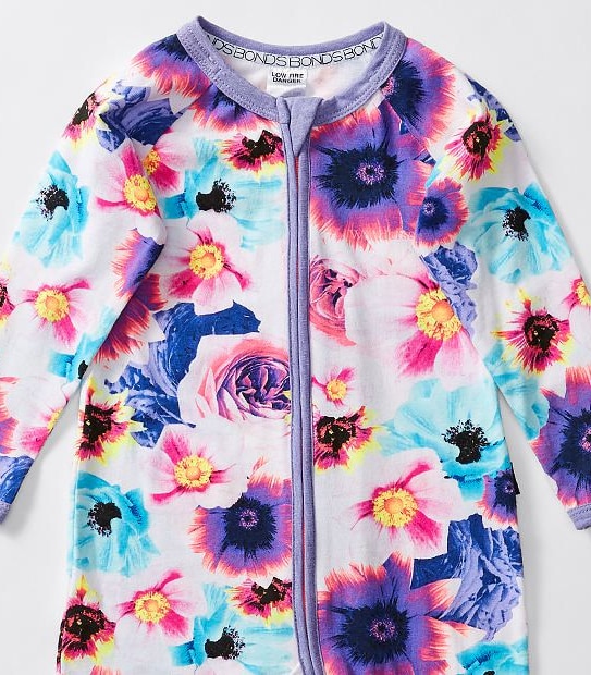 Bonds Zip Wondersuit - Petal Flower