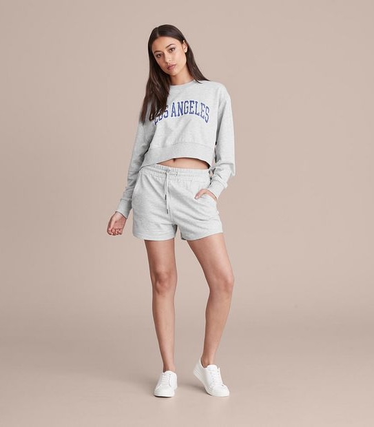Lily Loves Lounge Crop Hoodie