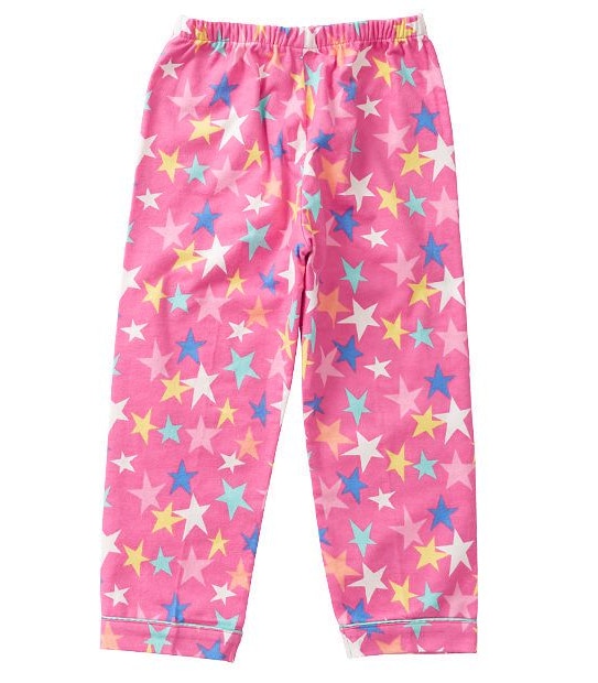 Star Print Flannelette Pyjama Set 5 of 5