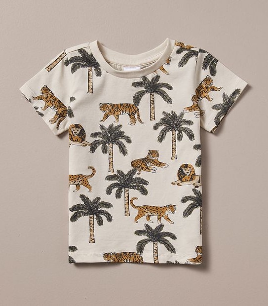 S23 246603_02 B SS PRINT TEE 3PK TIGER JUNGLE CRM