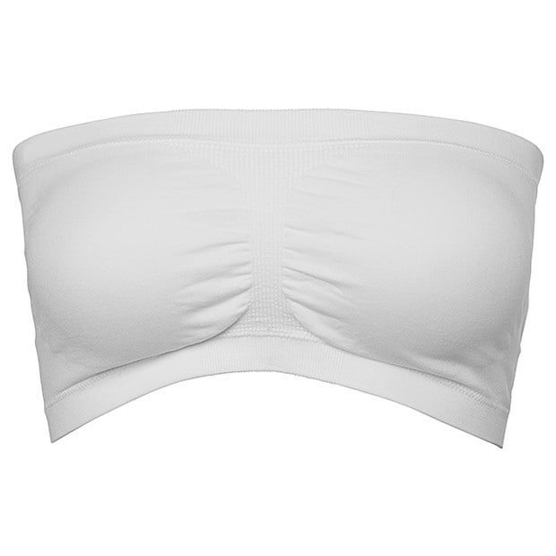 Strapless Seamfree Bandeau - White Strapless Seamfree Bandeau - White