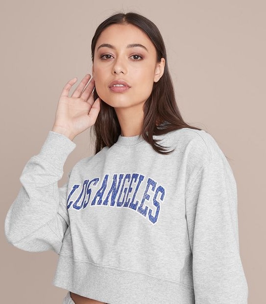 Lily Loves Lounge Crop Hoodie