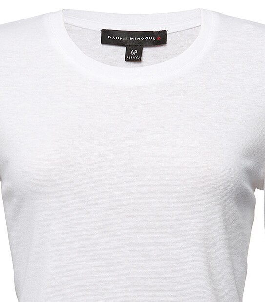 Dannii Minogue Petites Long Sleeve T-Shirt - White 5 of 5