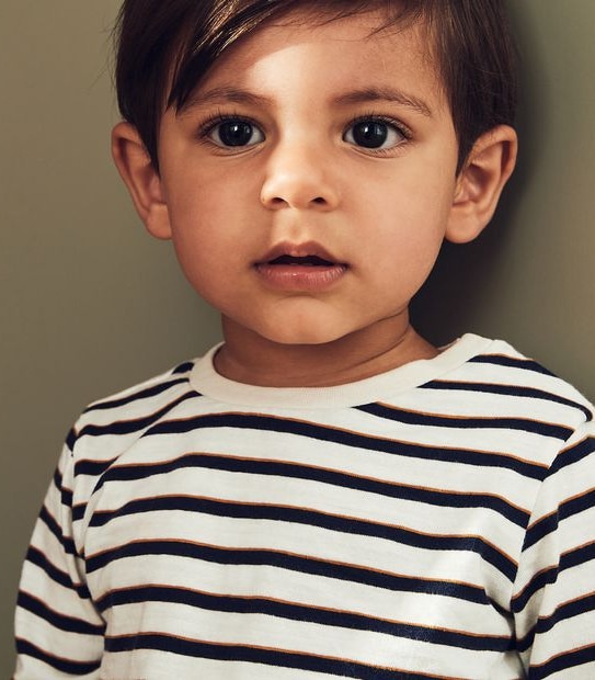 Baby Organic Cotton Striped Top 4 of 4