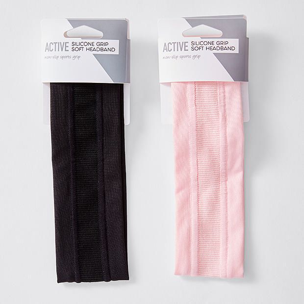 Active Silicone Grip Soft Headband - Assorted Active Silicone Grip Soft Headband - Assorted