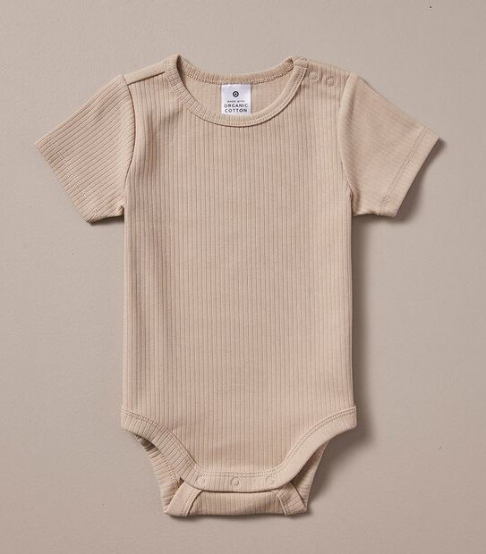 3 Pack Baby Organic Cotton Bodysuits