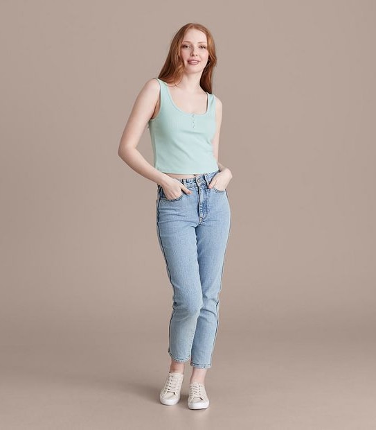 Lily Loves Ribbed Tank Top 2 of 5