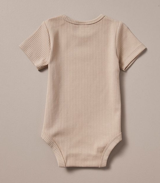 3 Pack Baby Organic Cotton Bodysuits