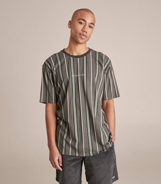 Commons Victory Vertical Stripe T-Shirt
