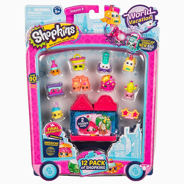 Shopkins Season 8 Americas World Vacation 12 Pack Assorted Target