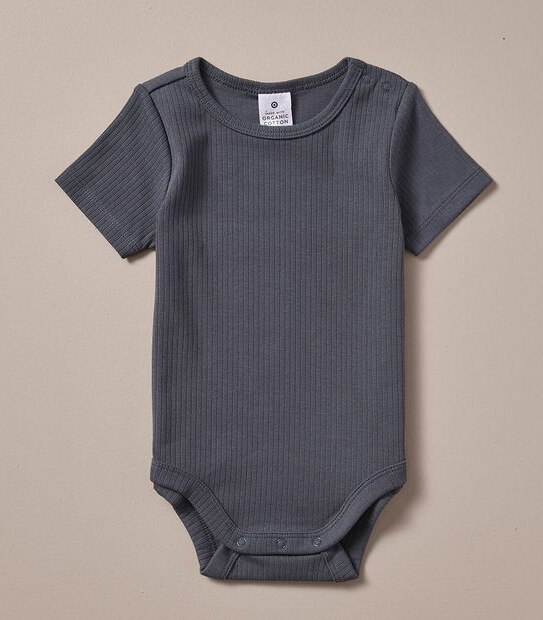 3 Pack Baby Organic Cotton Bodysuits