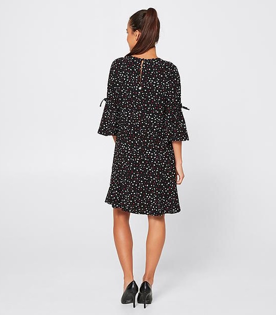 Dannii Minogue Petites Tie Sleeve Dress