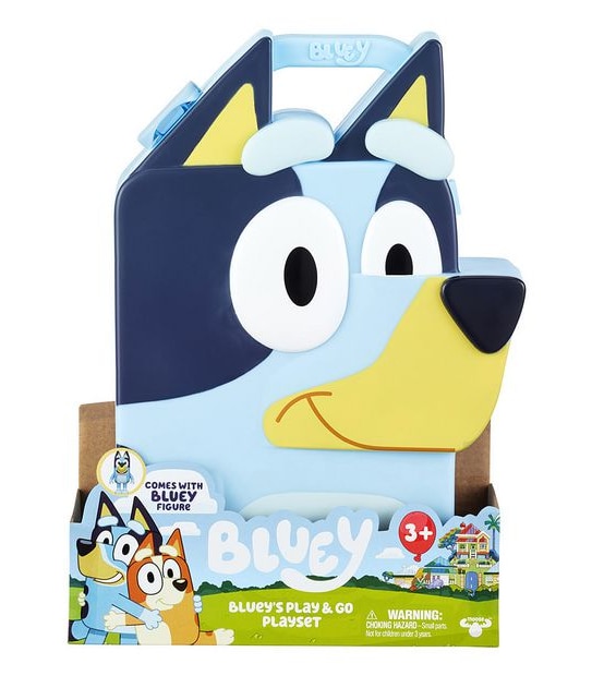 Bluey - Play & Go Collector Case Playset