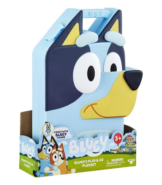 Bluey - Play & Go Collector Case Playset