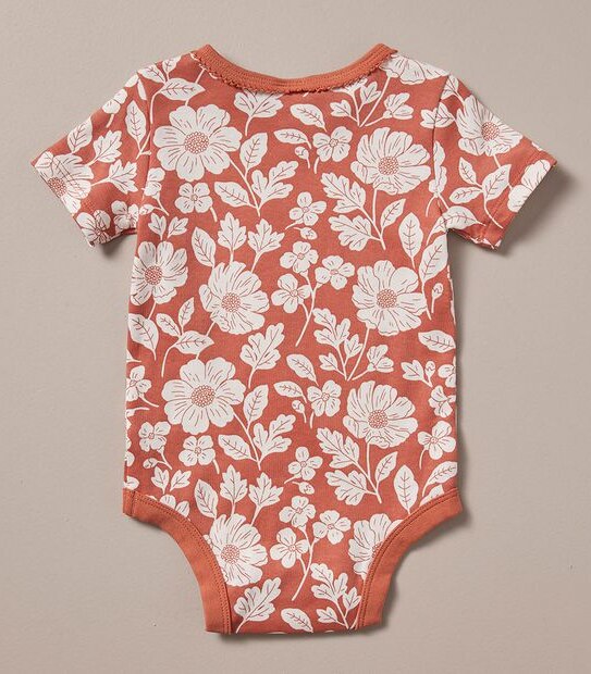 Baby Organic Cotton Print Bodysuit
