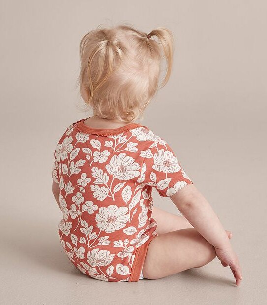 Baby Organic Cotton Print Bodysuit