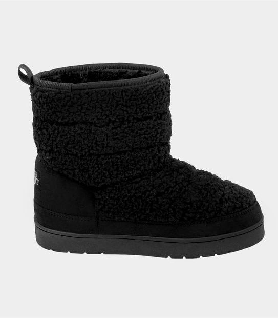 Piping Hot Womens Recycled Sherpa Slipper Boots
