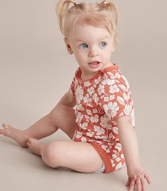 Baby Organic Cotton Print Bodysuit