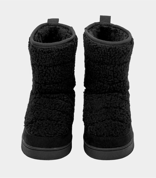 Piping Hot Womens Recycled Sherpa Slipper Boots