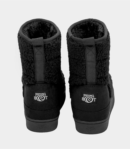 Piping Hot Womens Recycled Sherpa Slipper Boots