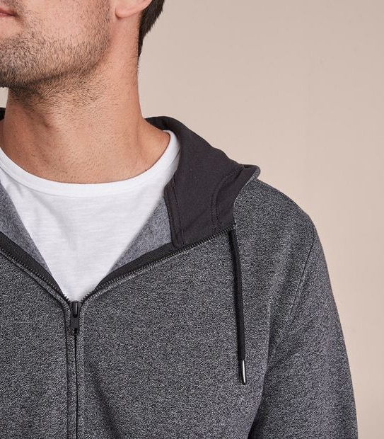 Fleece Zip Through Hoodie