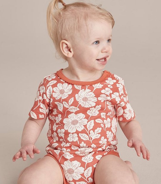 Baby Organic Cotton Print Bodysuit Target Australia