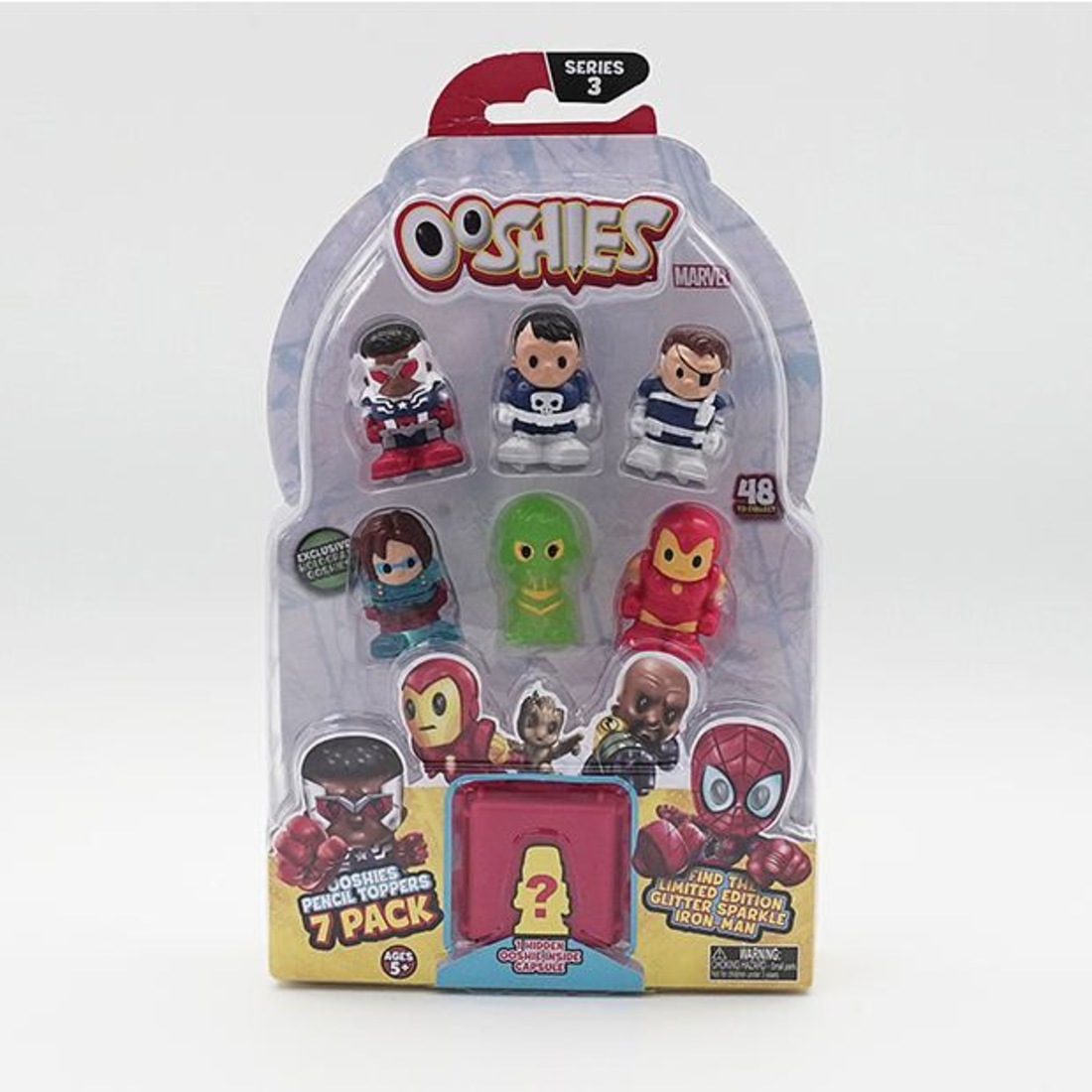 ooshies marvel series 3 7 pack pencil toppers target australia