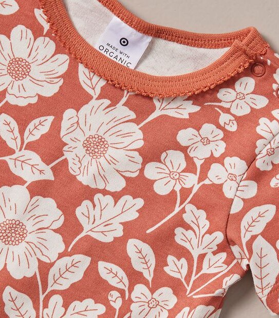 Baby Organic Cotton Print Bodysuit