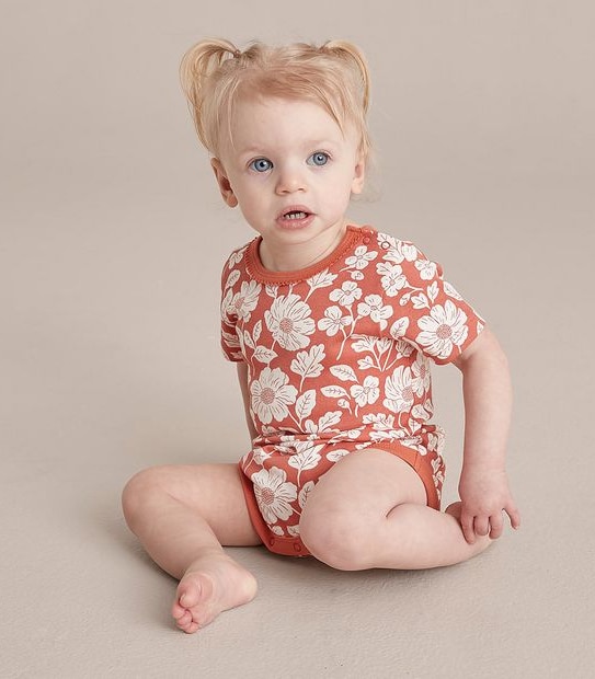 Baby Organic Cotton Print Bodysuit