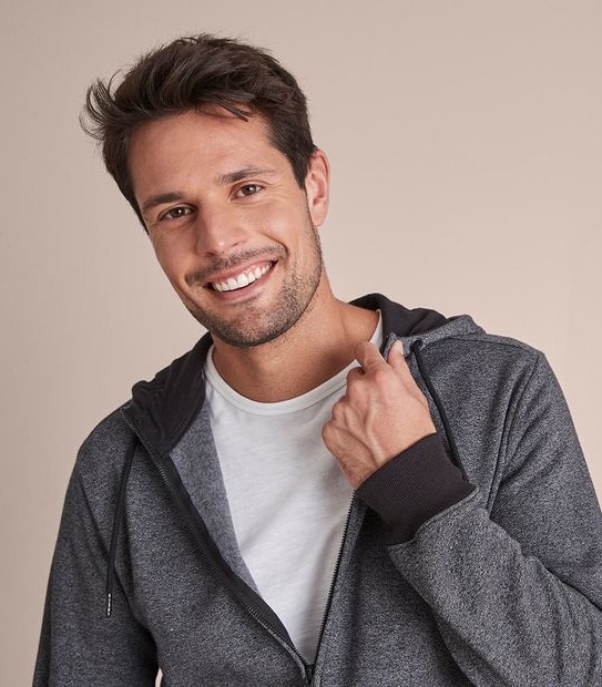 Fleece Zip Through Hoodie