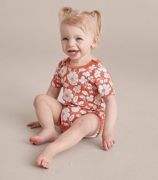 Baby Organic Cotton Print Bodysuit Target Australia