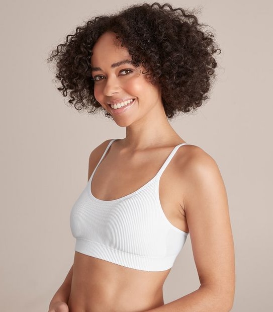 Ribbed Strappy Crop Top - Lily Loves