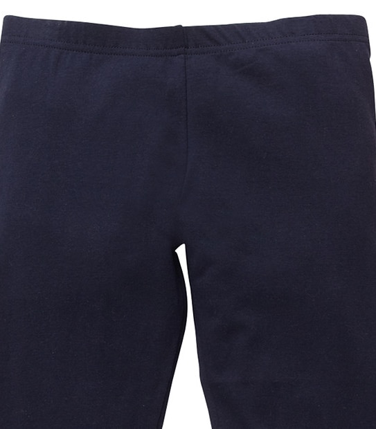 Girls' Navy Full Length Leggings