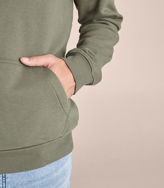 Fleece Zip Through Hoodie