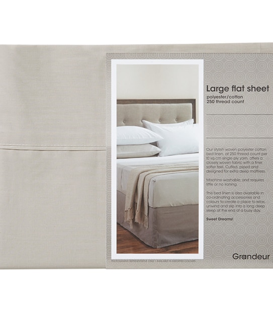 Grandeur Large Flat Sheet