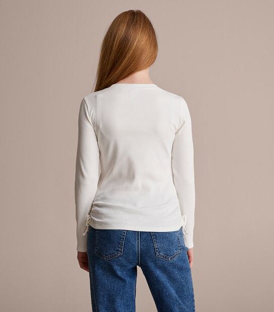 Side Tie Rib Top 2 of 5