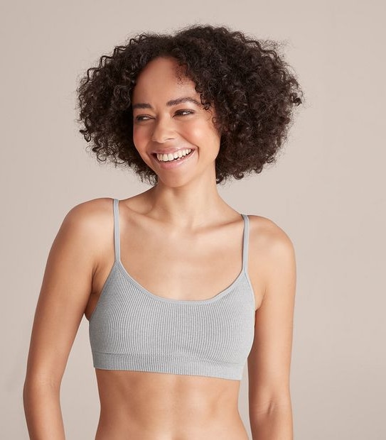 Ribbed Strappy Crop Top - Lily Loves