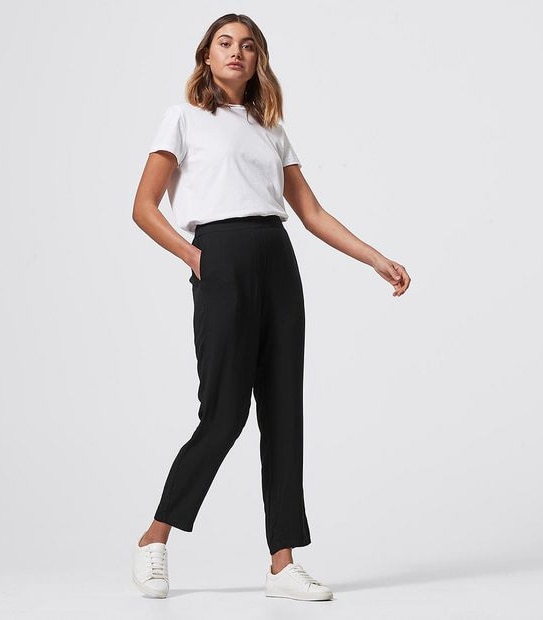 Pull On Tapered Pants