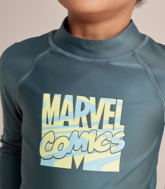 2 Piece Marvel Comics Swim Set