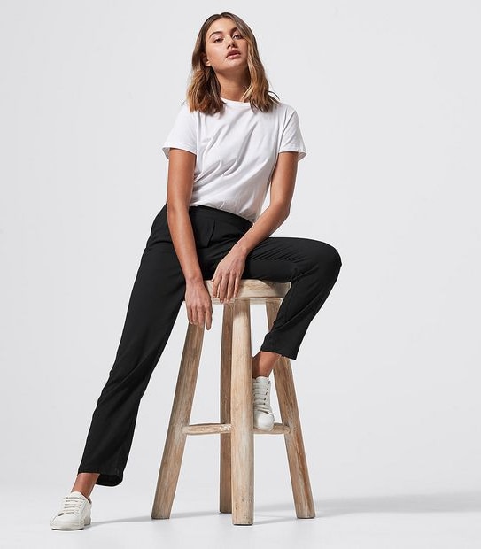 Pull On Tapered Pants